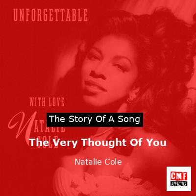 final cover The Very Thought Of You Natalie Cole
