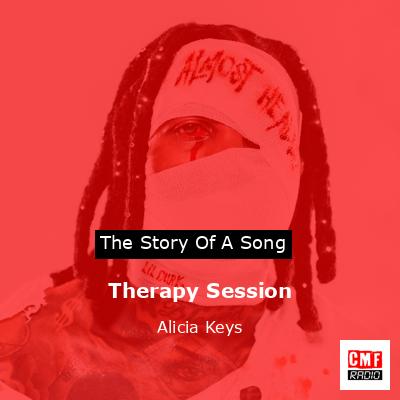 final cover Therapy Session Alicia Keys
