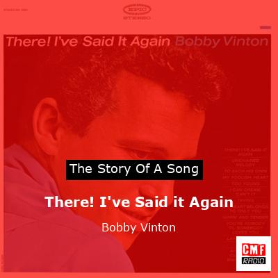 final cover There Ive Said it Again Bobby Vinton
