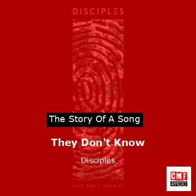 final cover They Dont Know Disciples