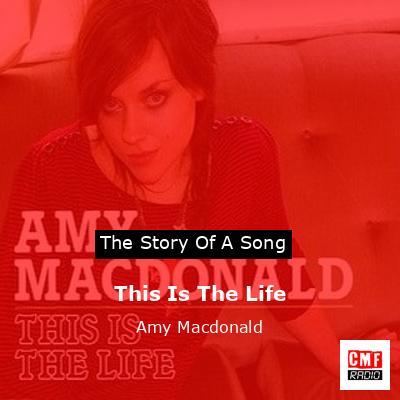 This Is The Life – Amy Macdonald
