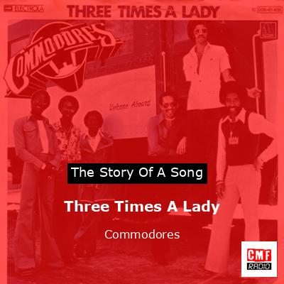 final cover Three Times A Lady Commodores