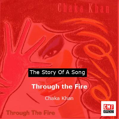 final cover Through the Fire Chaka Khan