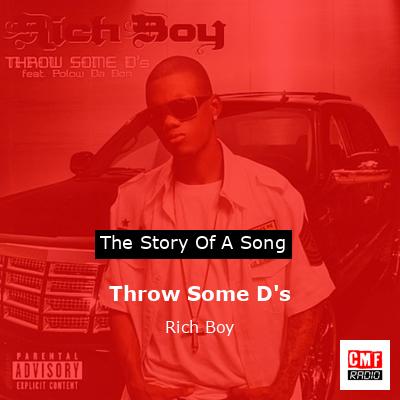final cover Throw Some Ds Rich Boy