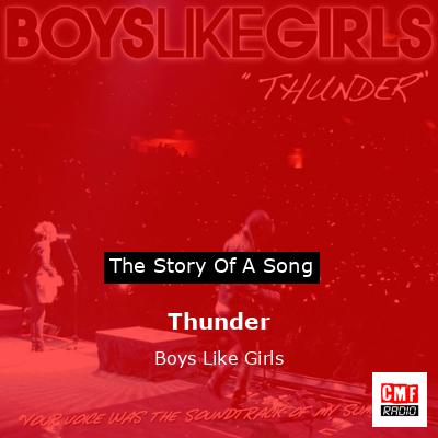 final cover Thunder Boys Like Girls