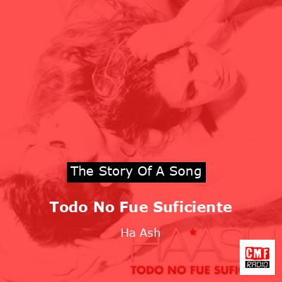 Todo No Fue Suficiente – Ha*Ash