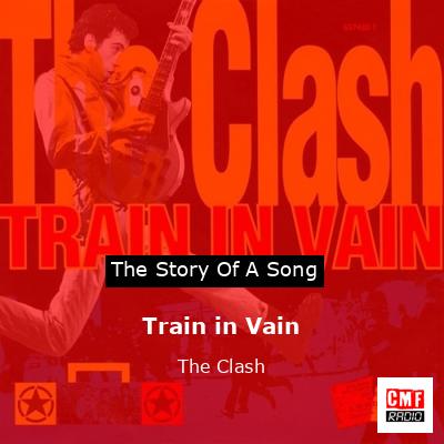 final cover Train in Vain The Clash