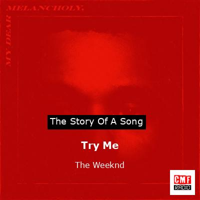 final cover Try Me The Weeknd