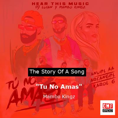 “Tu No Amas” – Mambo Kingz