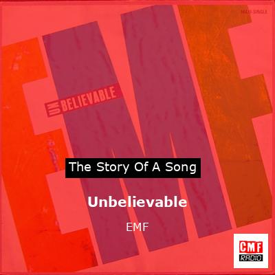 final cover Unbelievable EMF