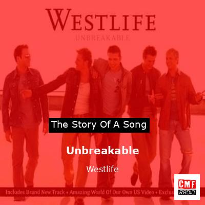 final cover Unbreakable Westlife