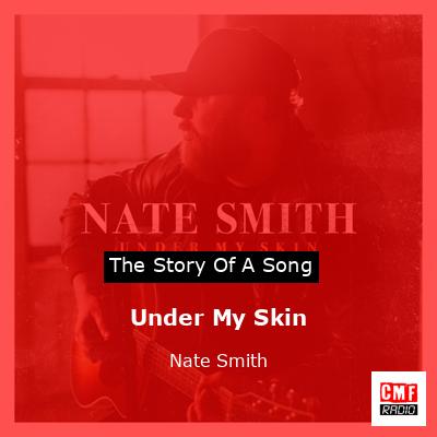 final cover Under My Skin Nate Smith