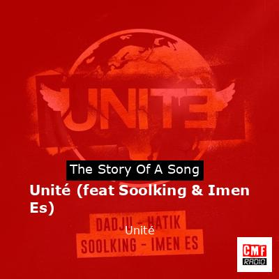final cover Unite feat Soolking Imen Es Unite