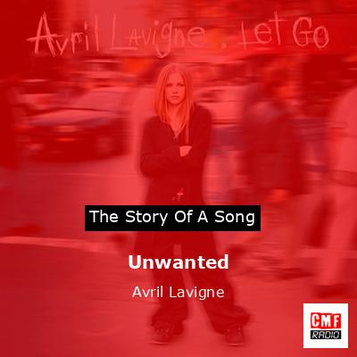 final cover Unwanted Avril Lavigne