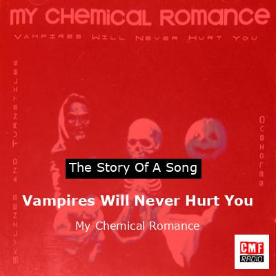 final cover Vampires Will Never Hurt You My Chemical Romance