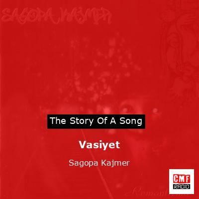 Vasiyet – Sagopa Kajmer