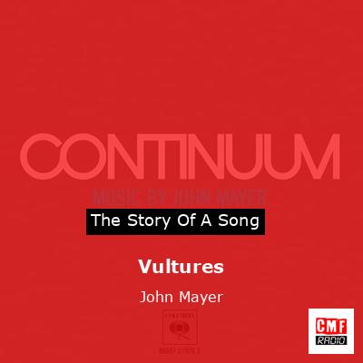 final cover Vultures John Mayer