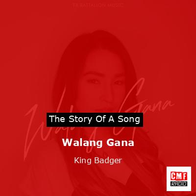 final cover Walang Gana King Badger