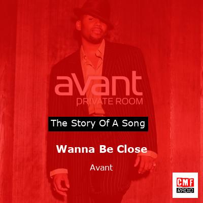 final cover Wanna Be Close Avant