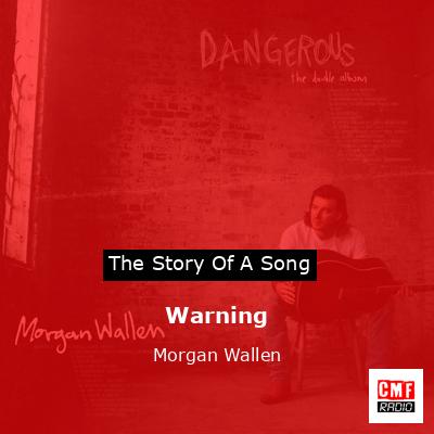 final cover Warning Morgan Wallen
