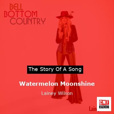 The Story And Meaning Of The Song 'Watermelon Moonshine - Lainey Wilson