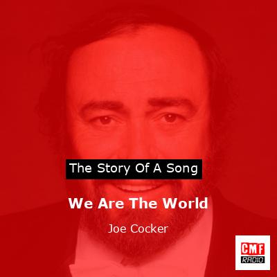final cover We Are The World Joe Cocker