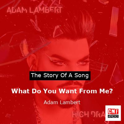 What Do You Want From Me? – Adam Lambert