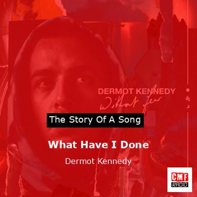 What Have I Done – Dermot Kennedy