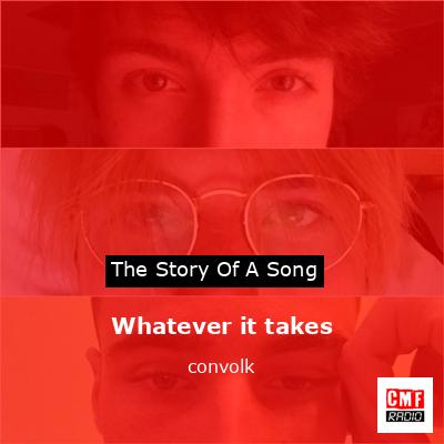 Whatever it takes – convolk
