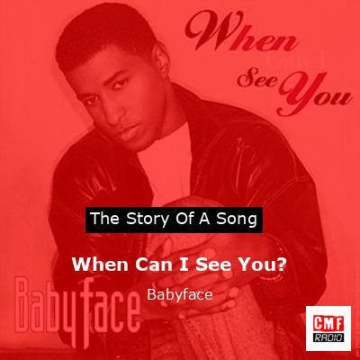 When Can I See You? – Babyface
