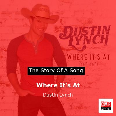 final cover Where Its At Dustin Lynch