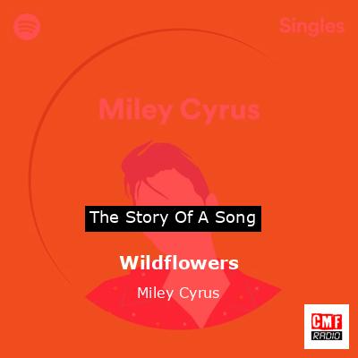 final cover Wildflowers Miley Cyrus