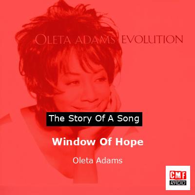 Window Of Hope – Oleta Adams