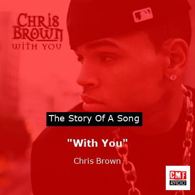 final cover With You Chris Brown