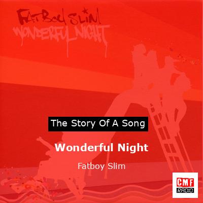 final cover Wonderful Night Fatboy Slim