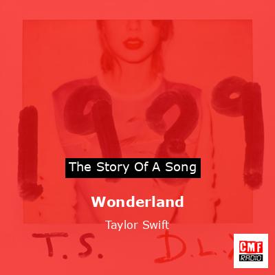 final cover Wonderland Taylor Swift