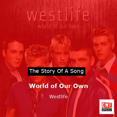 final cover World of Our Own Westlife