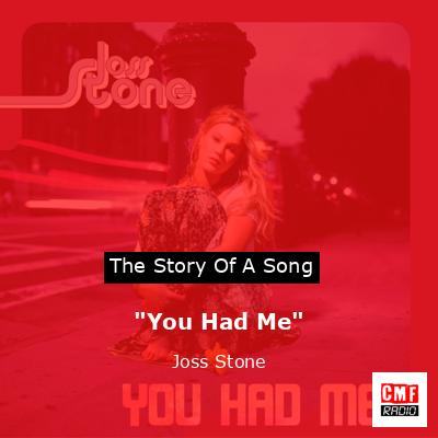 “You Had Me” – Joss Stone
