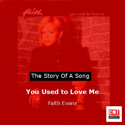 final cover You Used to Love Me Faith Evans