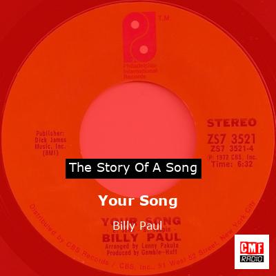 Your Song – Billy Paul