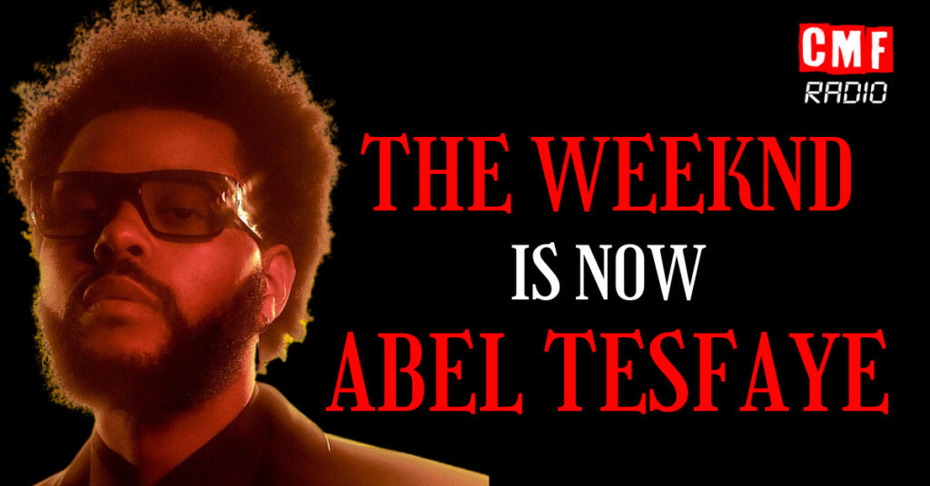 the weeknd﻿ is now ABEL TESFAYE
