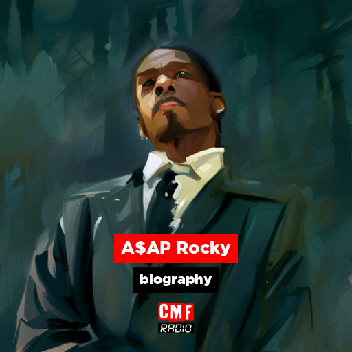 AAP Rocky biography AI generated artwork