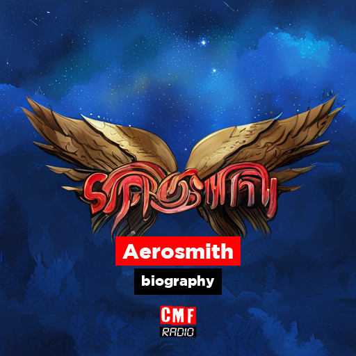 Aerosmith biography AI generated artwork