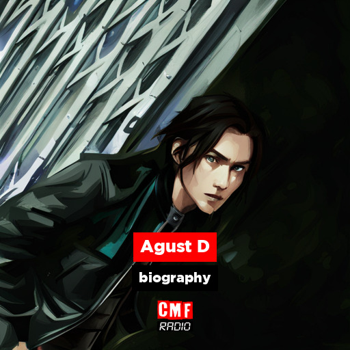 Agust D biography AI generated artwork