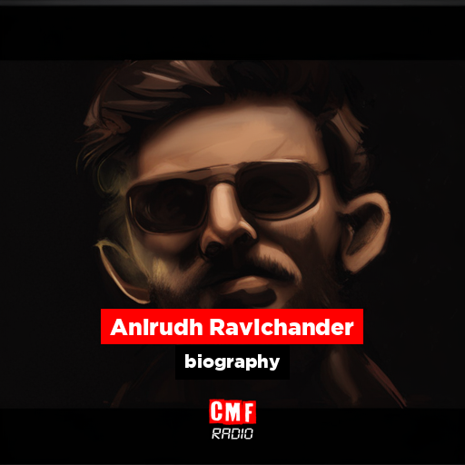 Anirudh Ravichander biography AI generated artwork