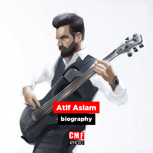 Atif Aslam biography AI generated artwork