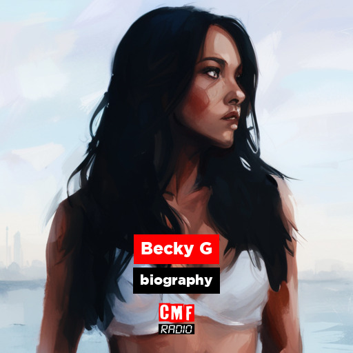 Becky G biography AI generated artwork