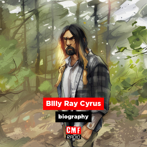Billy Ray Cyrus biography AI generated artwork