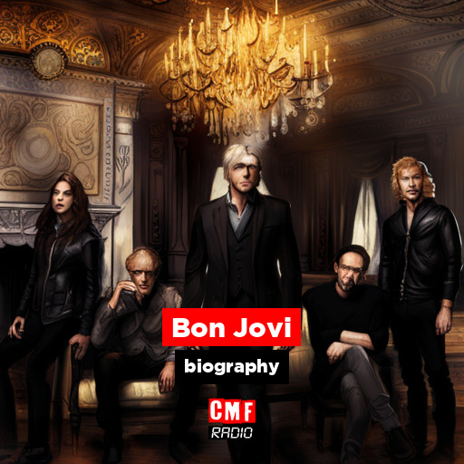 Bon Jovi biography AI generated artwork
