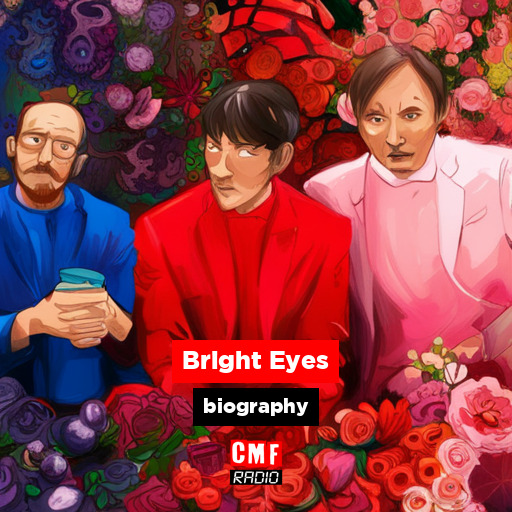 Bright Eyes biography AI generated artwork
